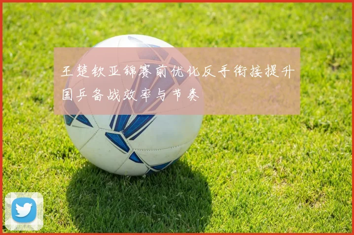 王楚钦亚锦赛前优化反手衔接提升国乒备战效率与节奏