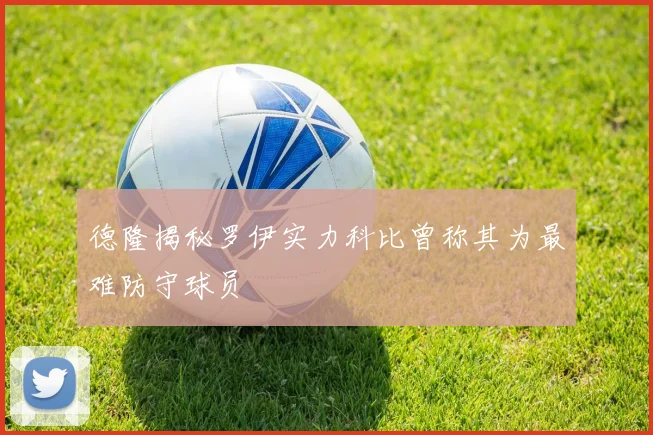 德隆揭秘罗伊实力科比曾称其为最难防守球员